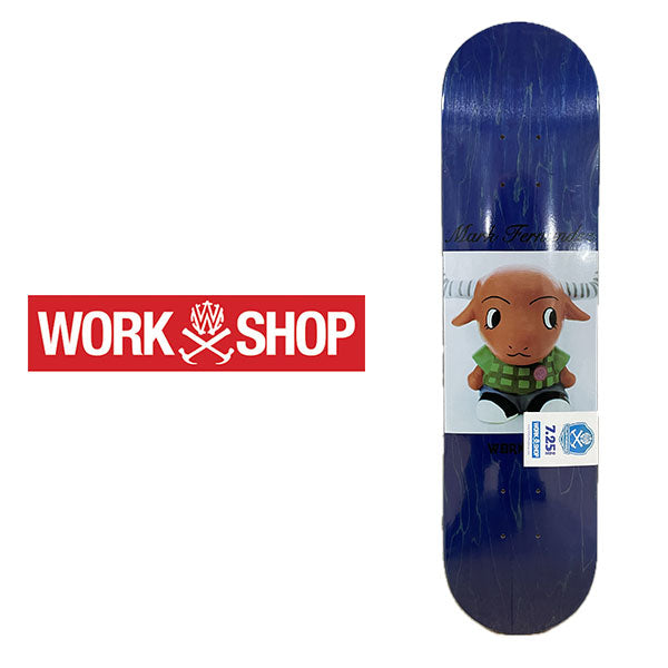 WILLY SANTOS X WILLYS WORKSHOP DECK CARABAO 7.25