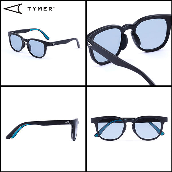 TYMER 'BLAKE' Matt Black / Light Blue【送料無料】