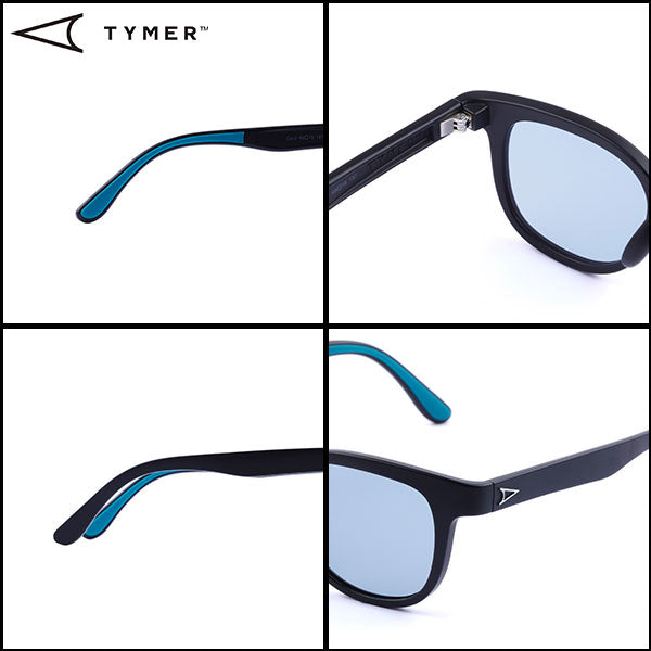 TYMER 'BLAKE' Matt Black / Light Blue【送料無料】