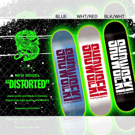 SHOWGEKI SKATEBOARDS "DISTORTED" 7.125
