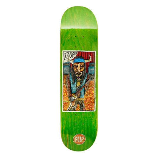 FLIP SKATEBOARD GONZALEZ LONGHORN DECK 8.0×31.38 x 14.25