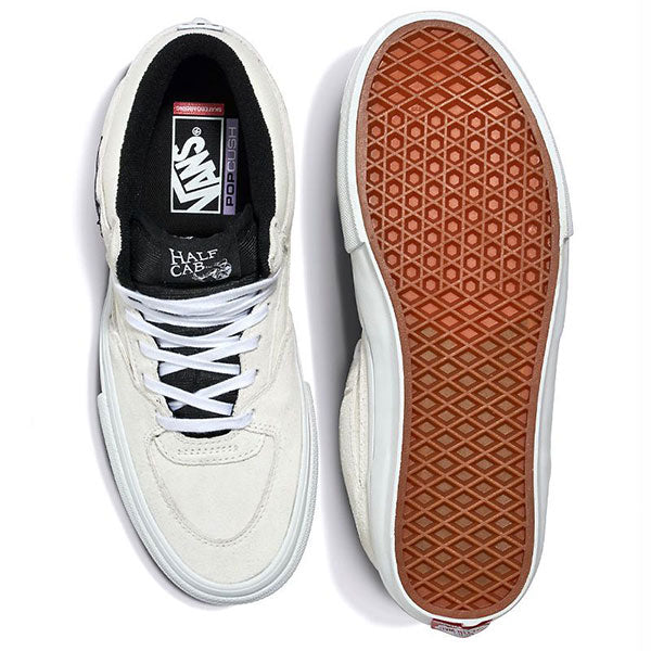 VANS SKATE HALFCAB WHT / BLK(US)