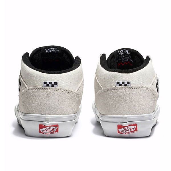 VANS SKATE HALFCAB WHT / BLK(US)
