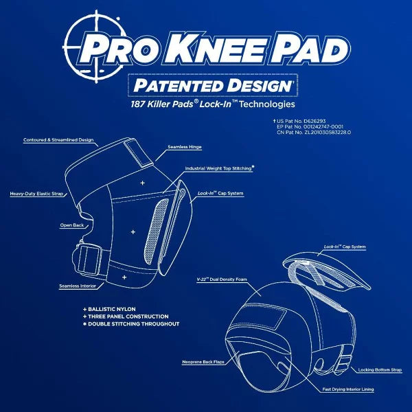 187 KILLER PADS PRO KNEE