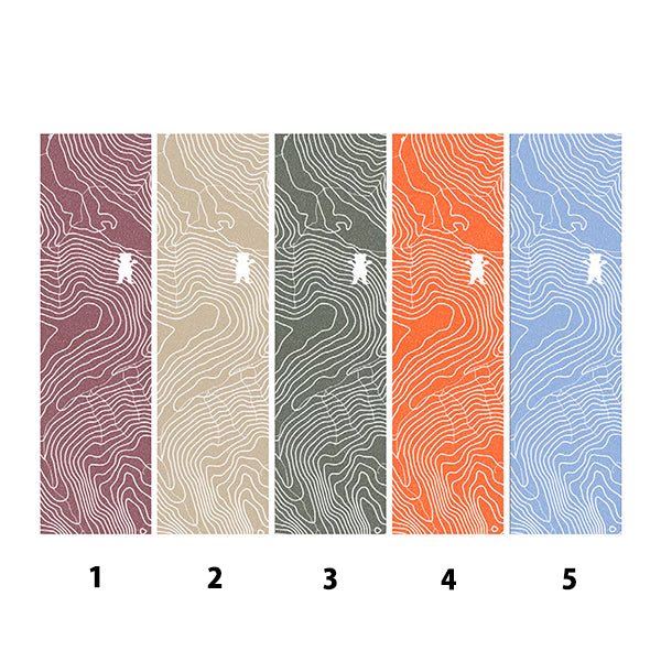 GRIZZLY Topographic Griptape