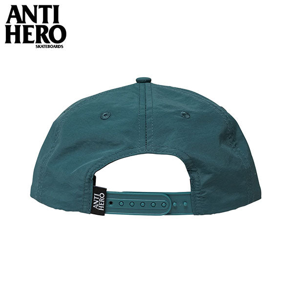 ANTIHERO SKATEBOARDS BASIC PIGEON Snapback Hat SLATE/BLACK