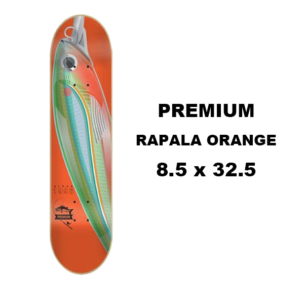 PREMIUM DECK RAPALA ORANGE 8.5