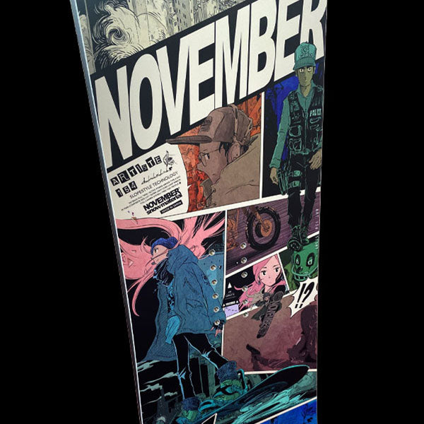 november snowboard ARTISTE GRAPHIC LTD. 23-24