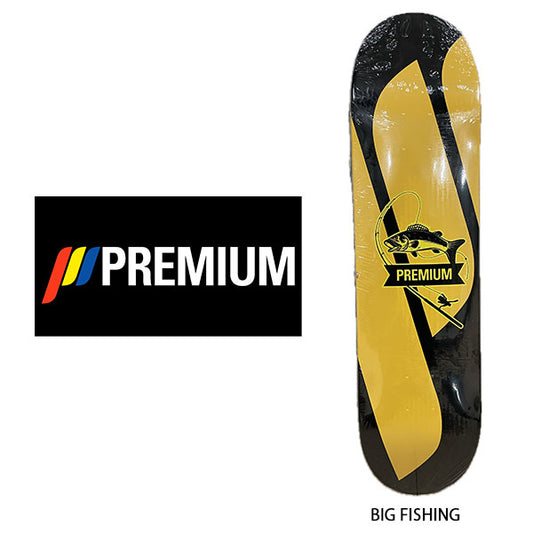 PREMIUM SKATEBOARDS 'BIG FISHING' Black Edition 8.0