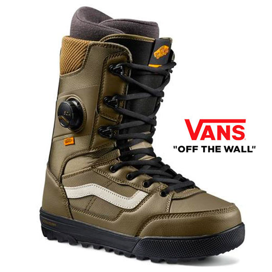 2024-2025年モデル VANS SNOWBOARD BOOTS 'Invado Pro' BLACK/OLIVE