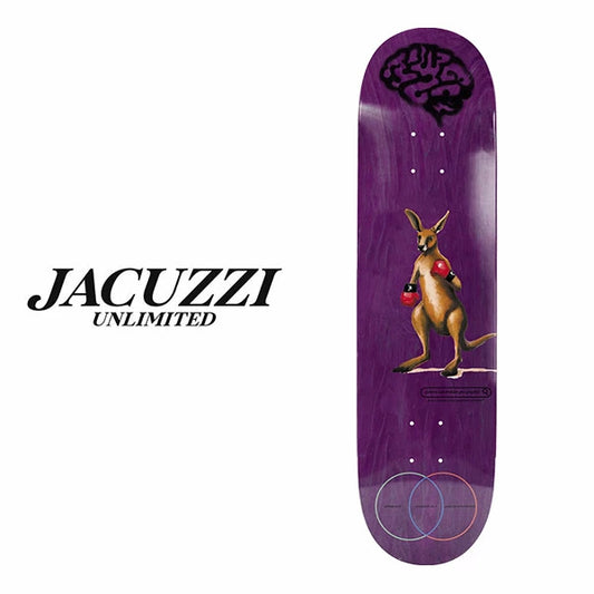 JACUZZI UNLIMITED 'Jackson Pilz IQ Deck 8.5' SKATEBOARD SK8 DECK