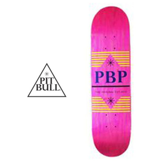 PIT BULL PROPAGANDA KIDS DECK 7.125 pink