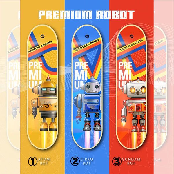 PREMIUM SKATEBOARDS 'ROBOT' 7.25 – PASTiME board shop