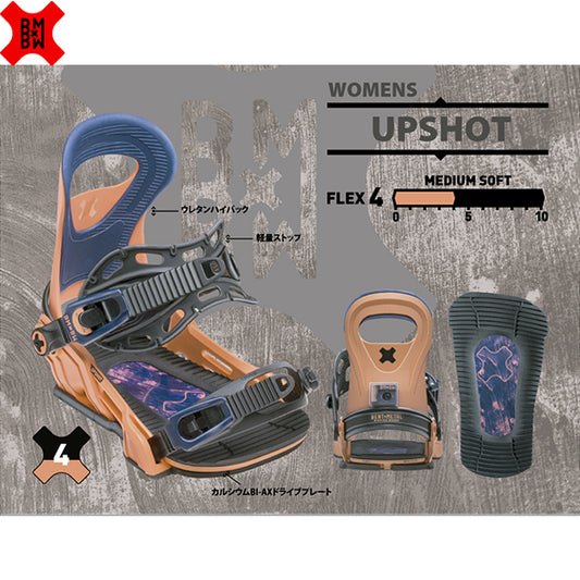 BENT METAL  UPSHOT  WOMENS PEACH BINDING スノーアウトレット