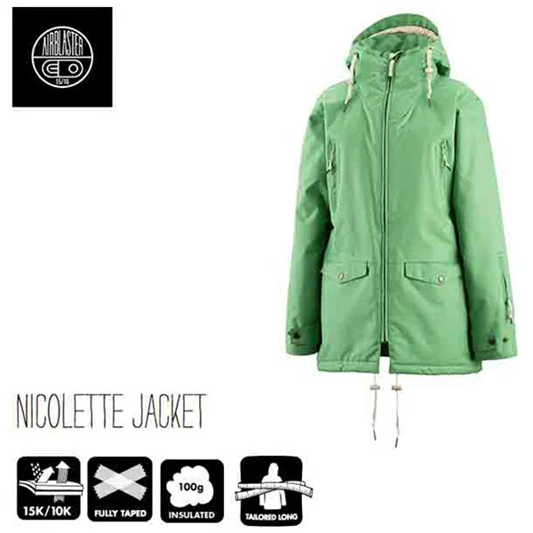 AIRBLASTER NICOLETTE JACKET MINT JULEP WEAR スノーアウトレット