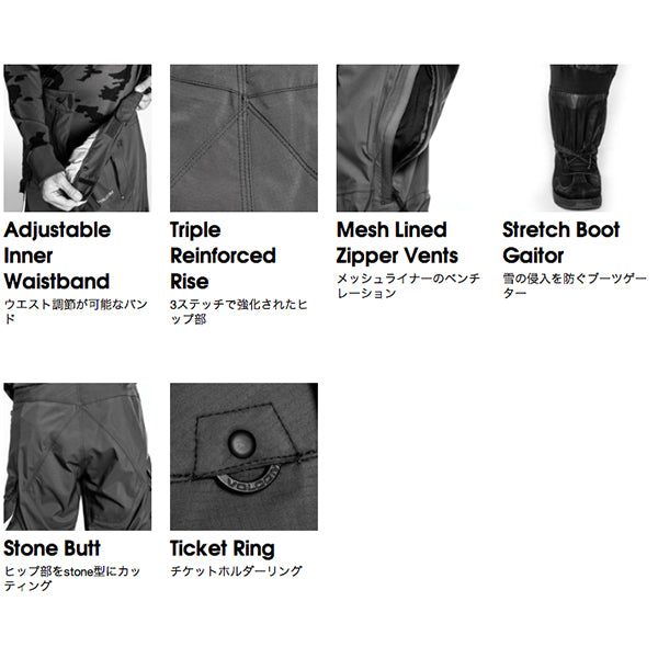 VOLCOM HALF SQUARE JKT WEAR