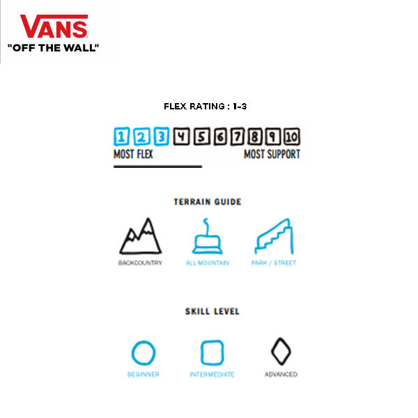 VANS SNOWBOARD BOOTS KID'S JUVIE LINERLESS 2020-2021