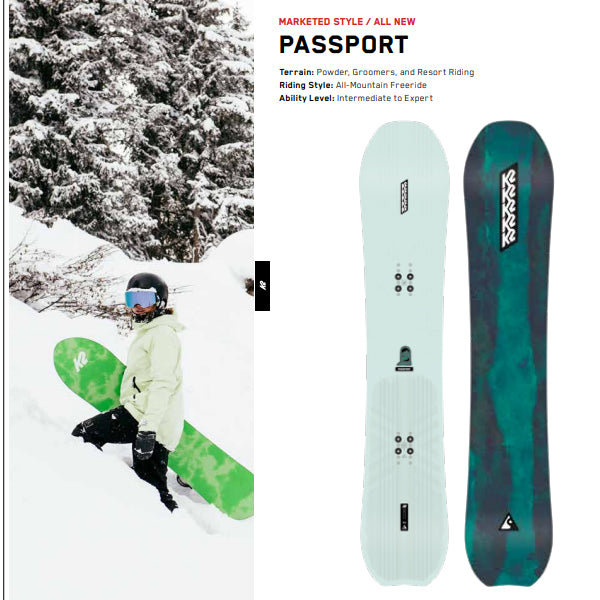 K2 SNOWBOARD PASSPORT 2022-2023