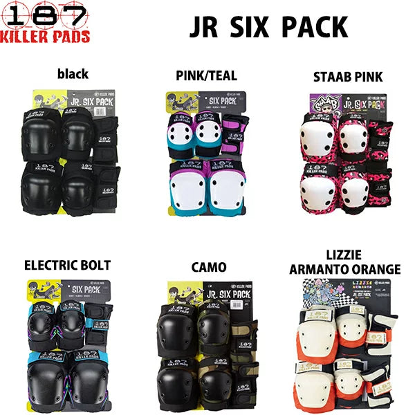 187 KILLER PADS Junior Six Pack