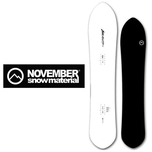 【早期予約商品内金20%】2024-2025年モデル NOVEMBER snow material BACKCITY ¥11,6600(税込)