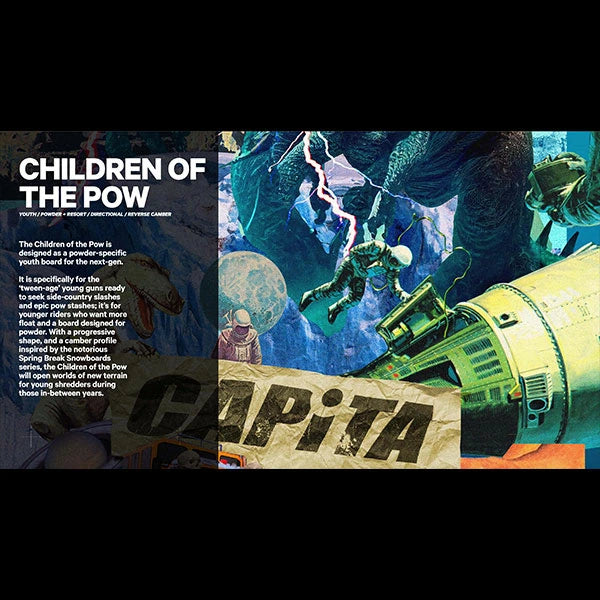 2024-2025年モデル CAPITA SNOWBOARD 'CHILDREN OF THE POW'