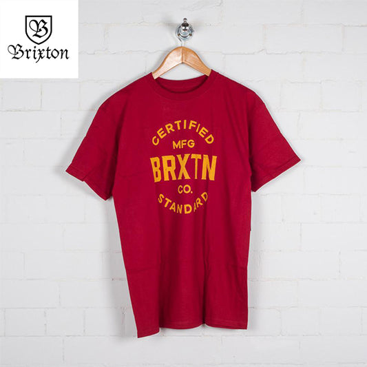 BRIXTON CANE S/S STND RED