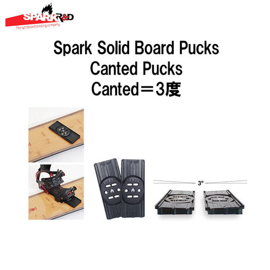 SPARK R&D Solid Board Pucks Canted Pucks