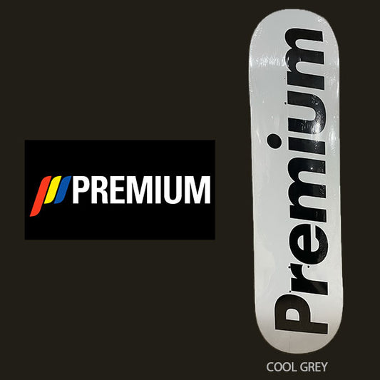 PREMIUM SKATEBOARDS 'SUPREMIUM TEAM DECK' (COOL GREY) 7.75