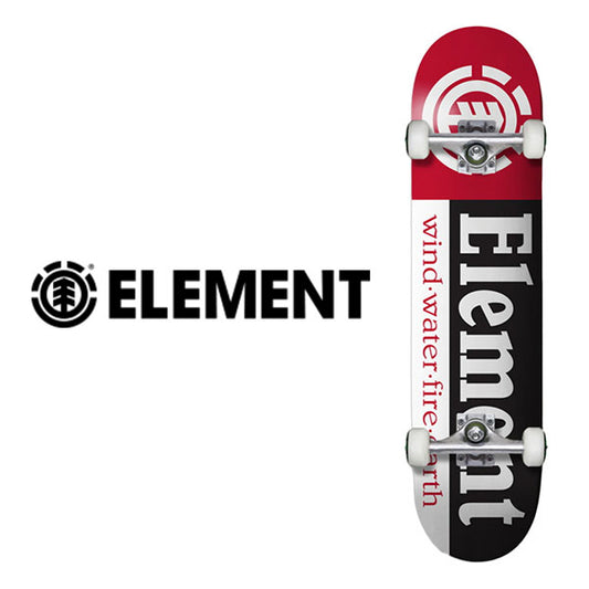 ELEMENT スケートボード 《7.375 inch》 SECTION キッズコンプリートデッキ AST
