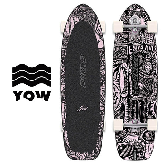 YOW SURF SKATE Pukas Dark 34.5”