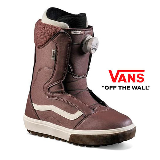 【早期予約商品内金20%】2024-2025年モデル VANS SNOWBOARD BOOTS 'WM Encore OG' PURPLE/WHITE ¥38,500 (TaxIn)