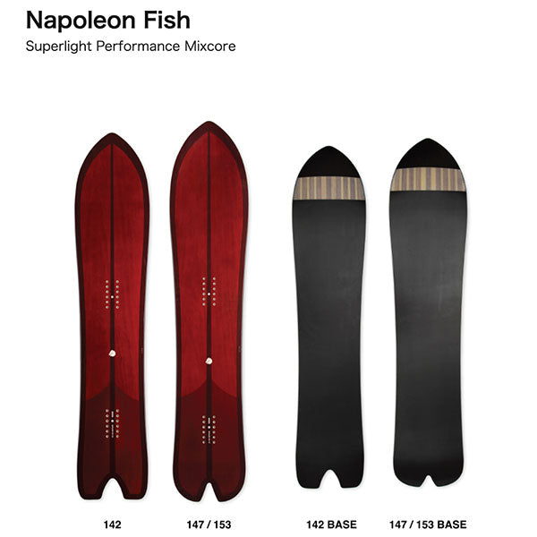 【早期予約商品内金20%】2024-2025年モデル T.J BRAND ORIGINAL 'Napoleon Fish'¥132,000(税込)