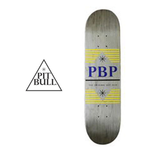 PIT BULL PROPAGANDA KIDS DECK 7.125 gray