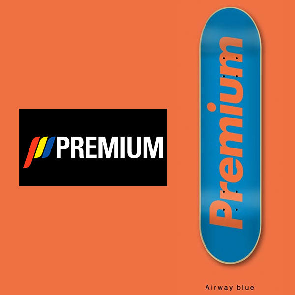 PREMIUM SKATEBOARDS 'SUPREMIUM TEAM DECK' (Airway × blue) 7.5 MINI