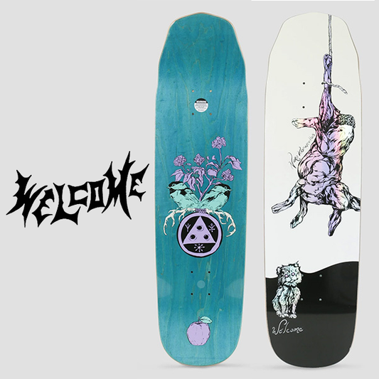 WELCOME SKATEBOARD 8.6 Fairy Tale Nora Pro Model on Wicked Queen Skateboard Deck